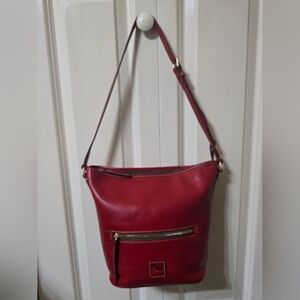 Dooney Florentine Zip Sac - Color: Red
